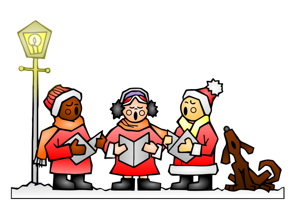 Animated Christmas Carolers Clipart Image Gallery For