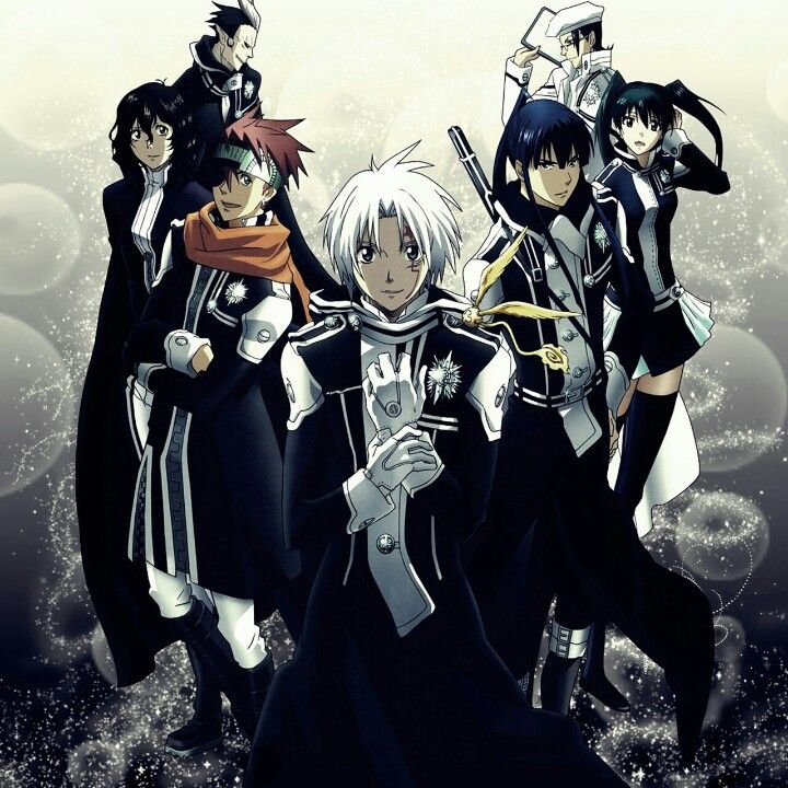 D Gray Man From Left To Right Airistar Krory Miranda Lavi