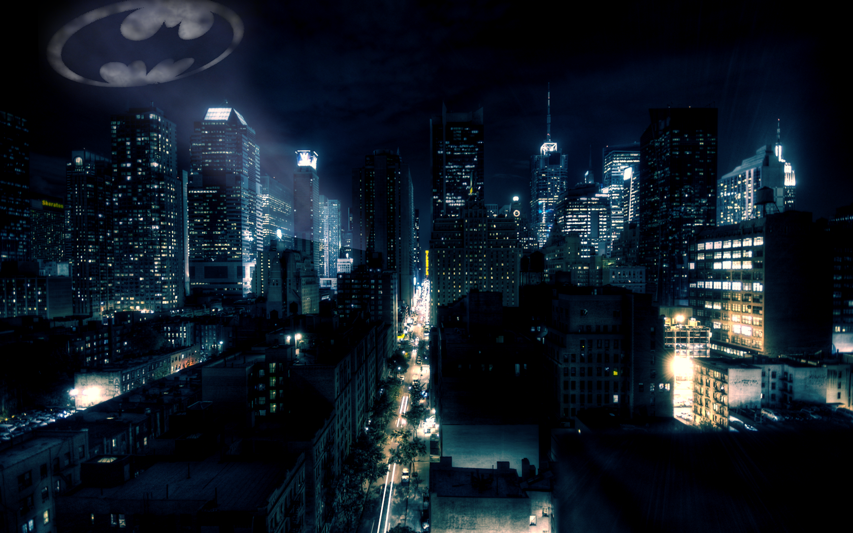Bigger Gotham City by superglamorous on
