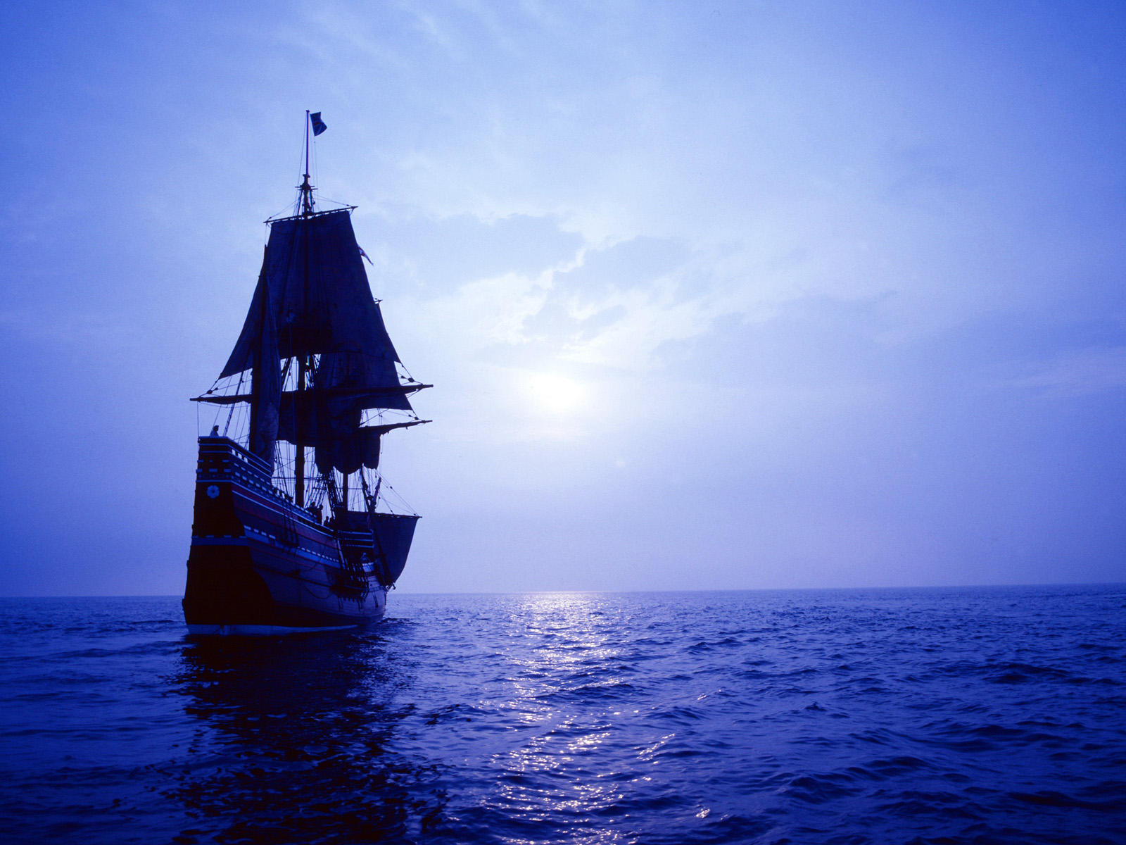 Sailing Ship Wallpaper The Mayflower  แฟนไทย