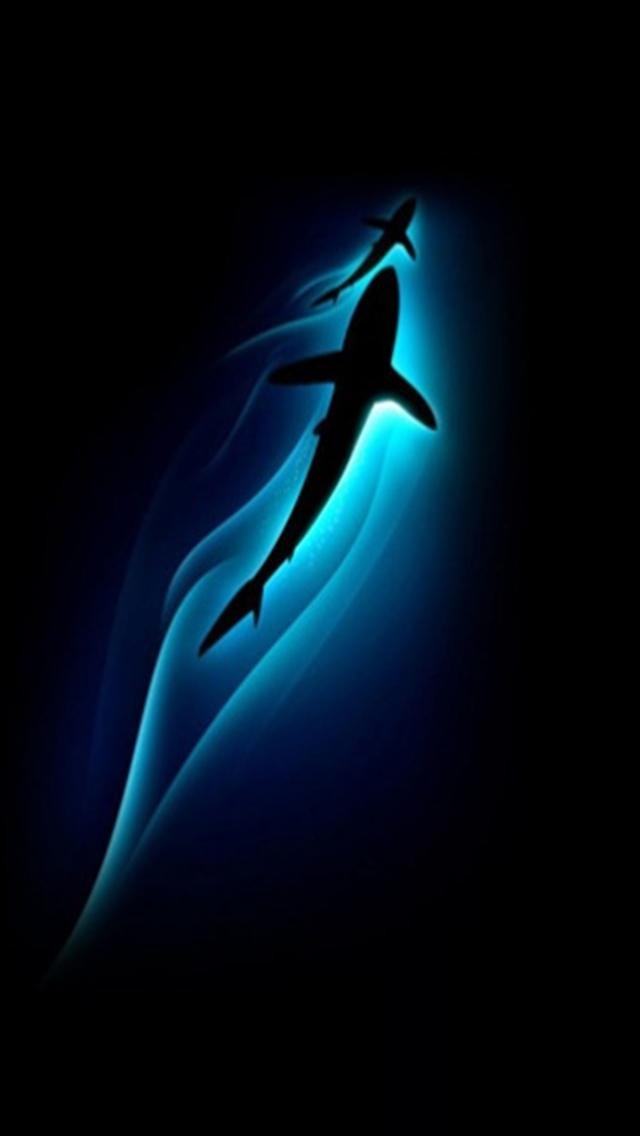 Shark Water iPhone Wallpaper S 3g