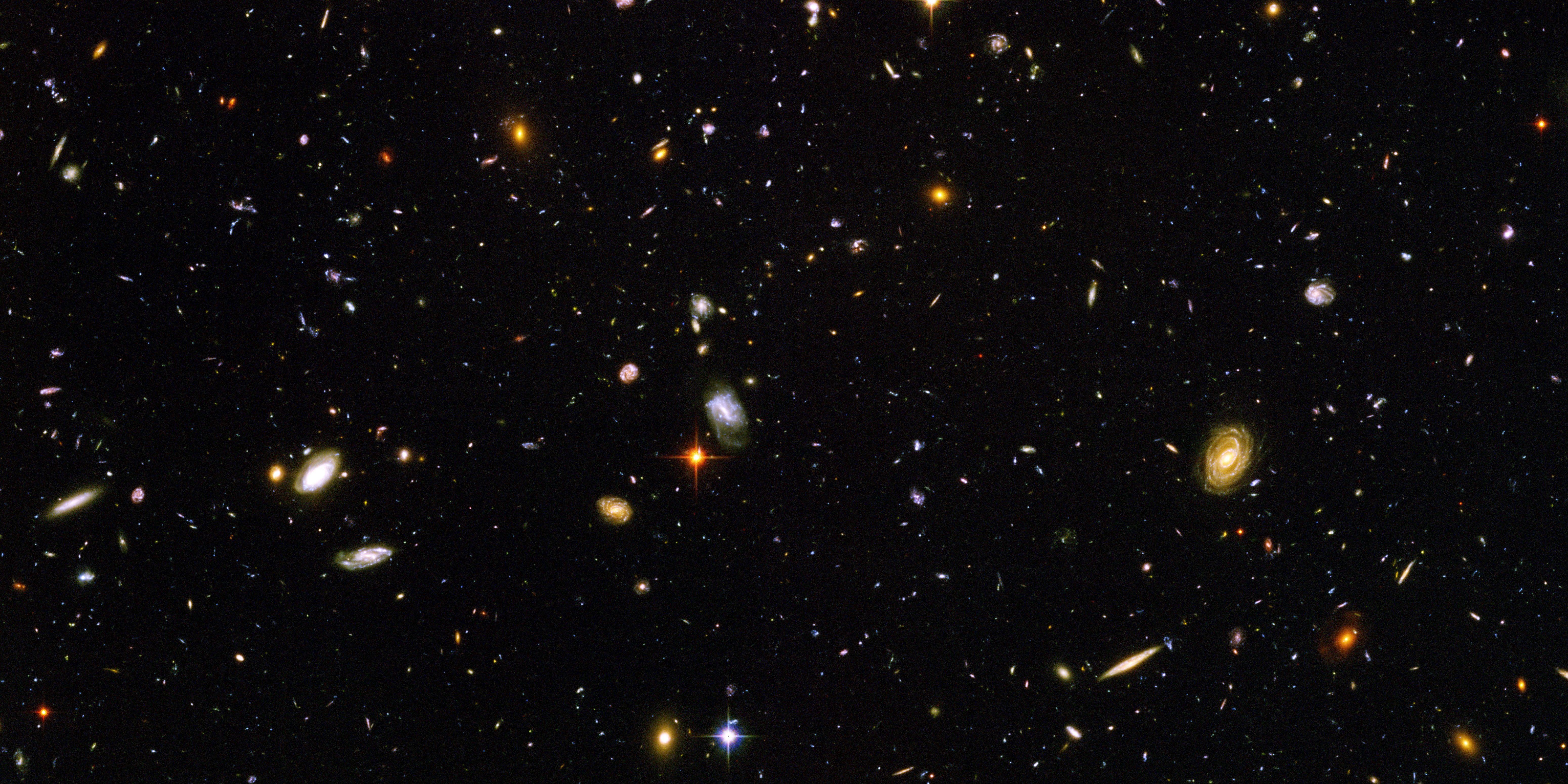 Hubble Deep Field High Resolution Pics About Space