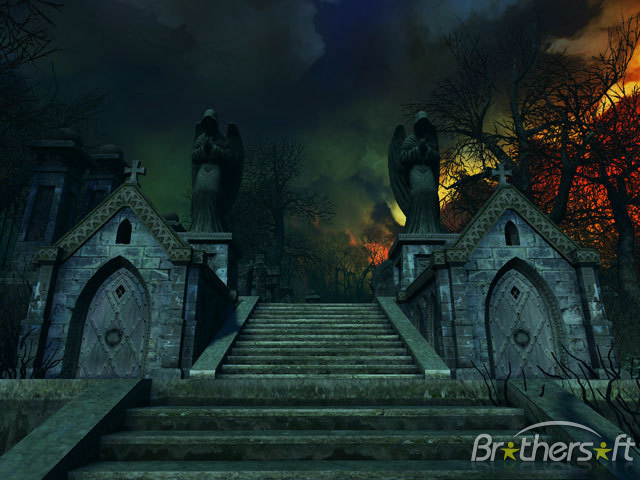 Download Haunted House 3D Screensaver Haunted House 3D 640x480