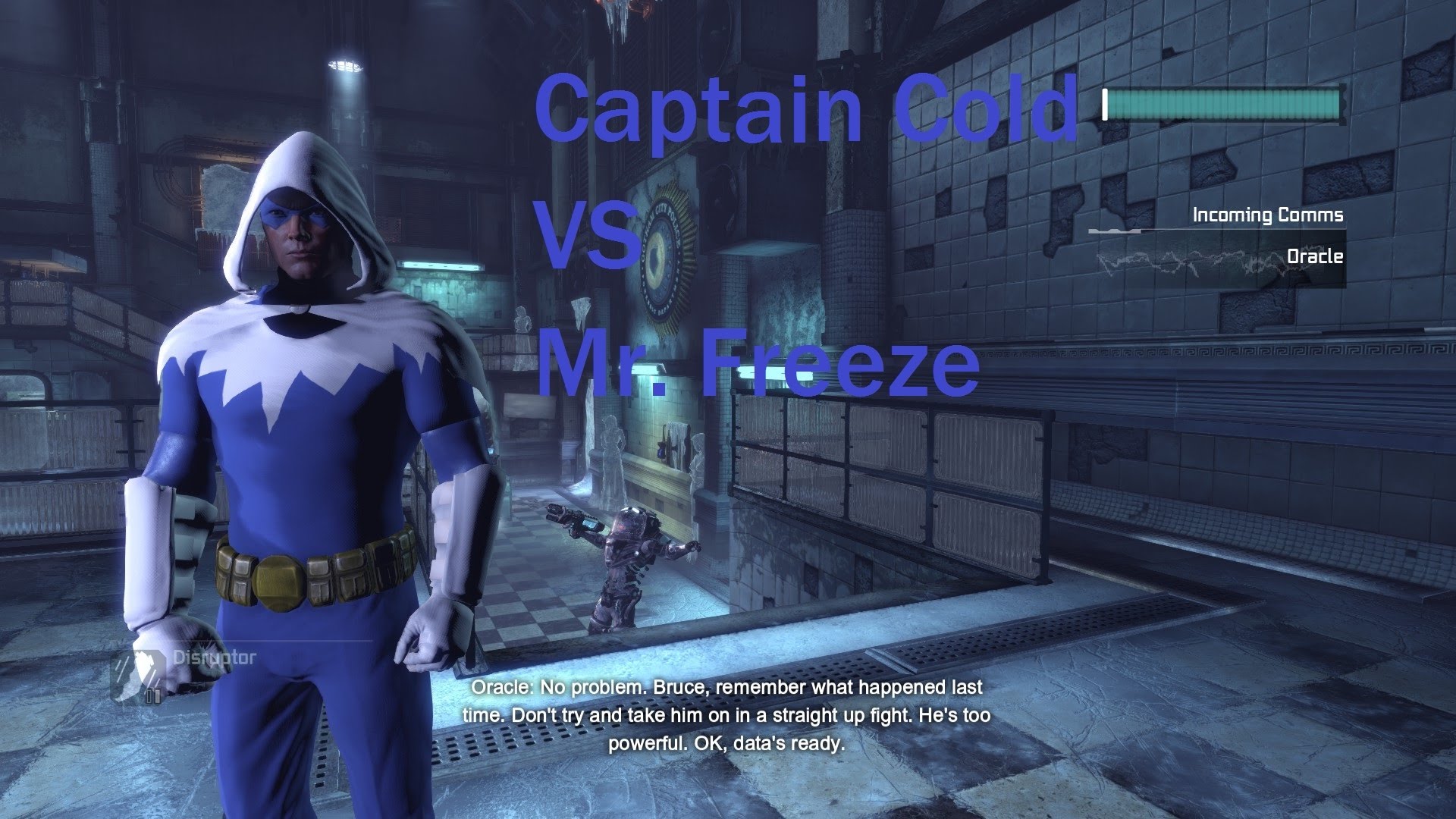Batman Arkham City Captain Cold vs Mr Freeze 1920x1080