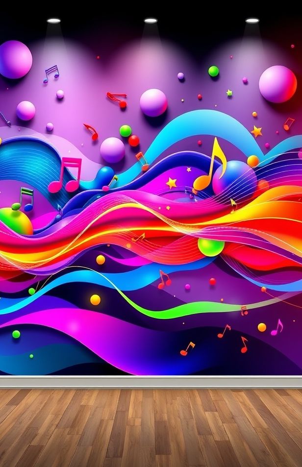 3d Music Wallpaper