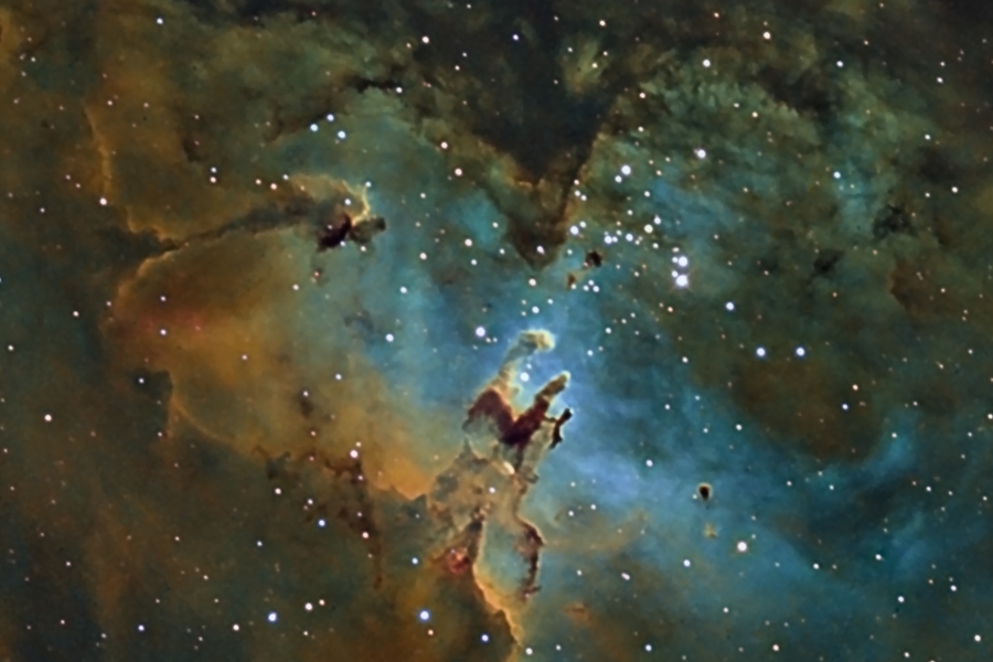 Eagle Nebula Pillars Of Creation Wallpaper