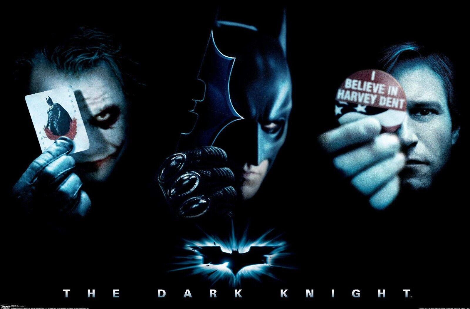 Batman The Dark Knight Movie Poster Print Joker Heath Ledger