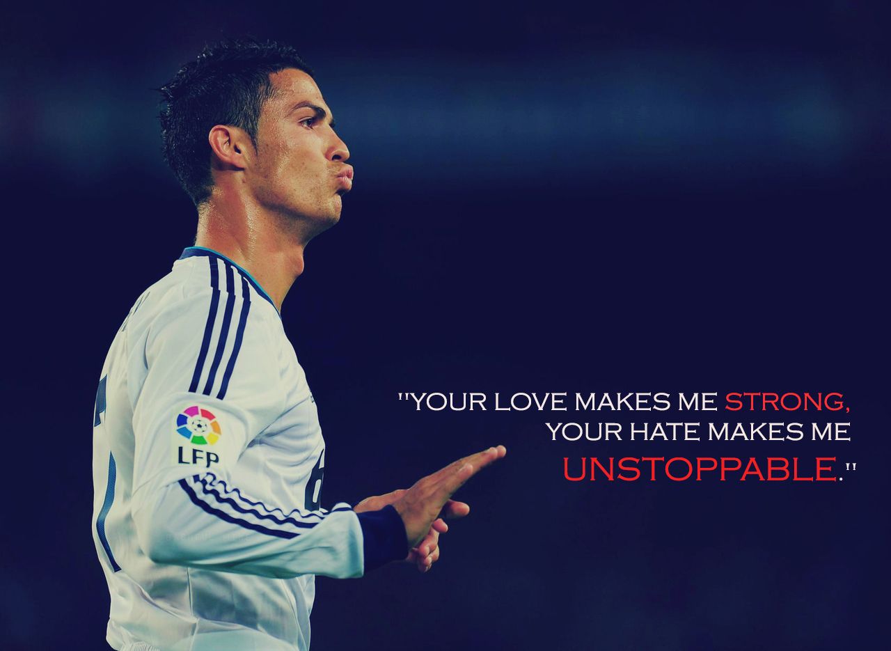 Cristiano Ronaldo Wallpaper Quote Wallpaperciv