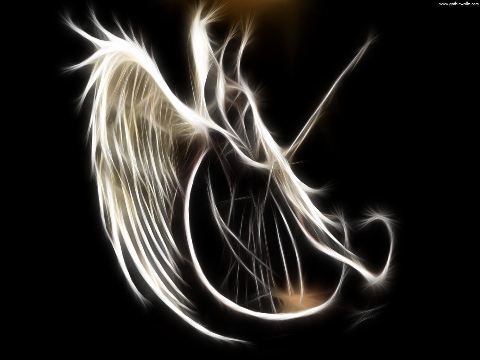 Scary Wallpaper Angel Wing