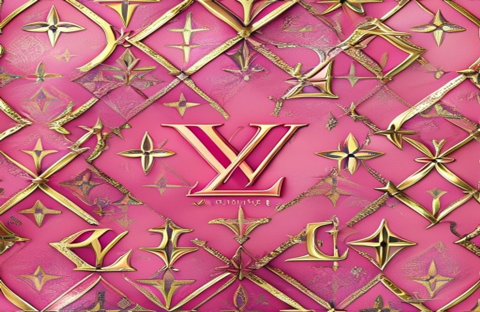Pink Louis Vuitton Wallpaper