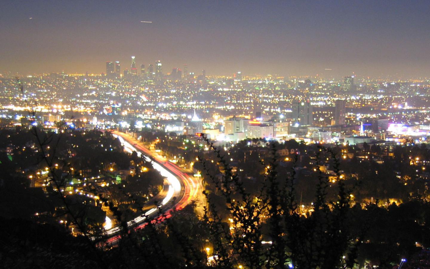 Best city   Los Angeles   City from Hollywood Hills Anders Brownworth