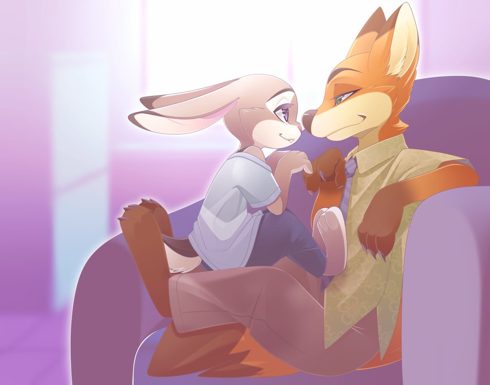 Zootopia Judy Hopps And Nick Wilde By Phation