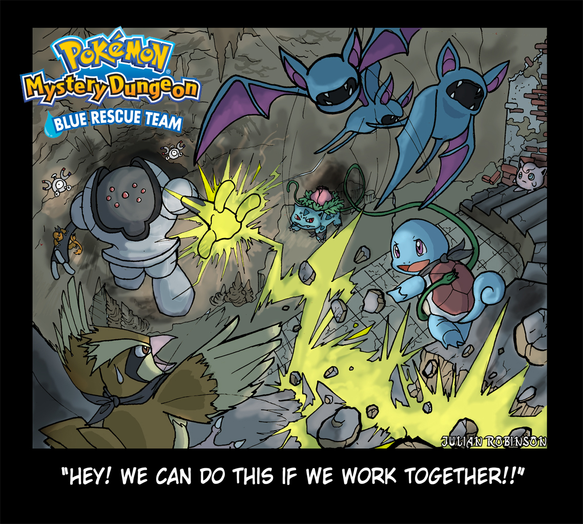 POKEMON MYSTERY DUNGEON by theCEOofDEATH 1138x1024