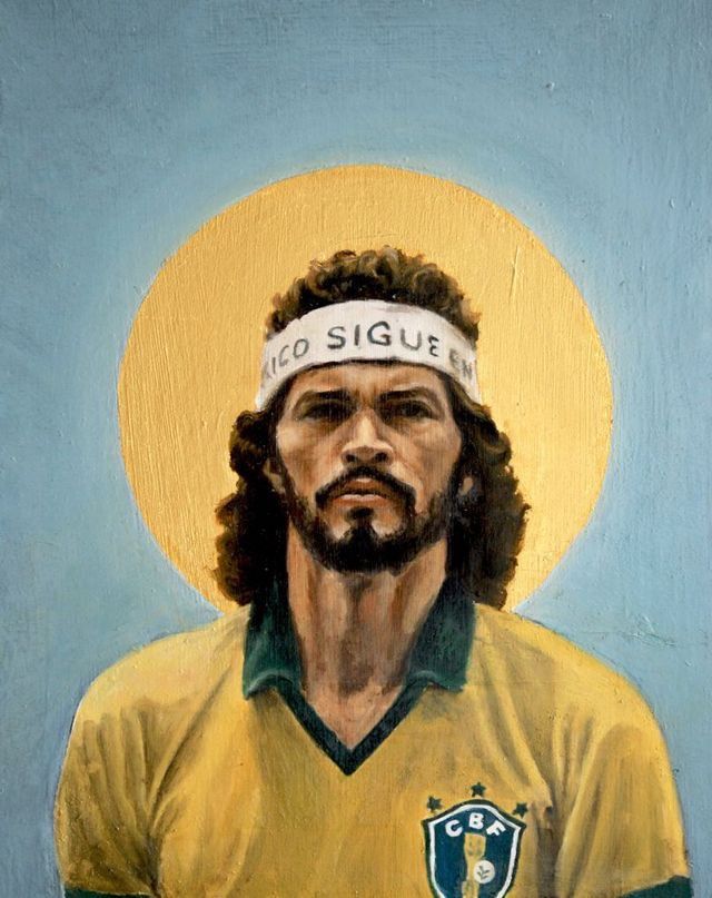 Socrates Of Brazil Wallpaper Football Tatoo Soccer Art