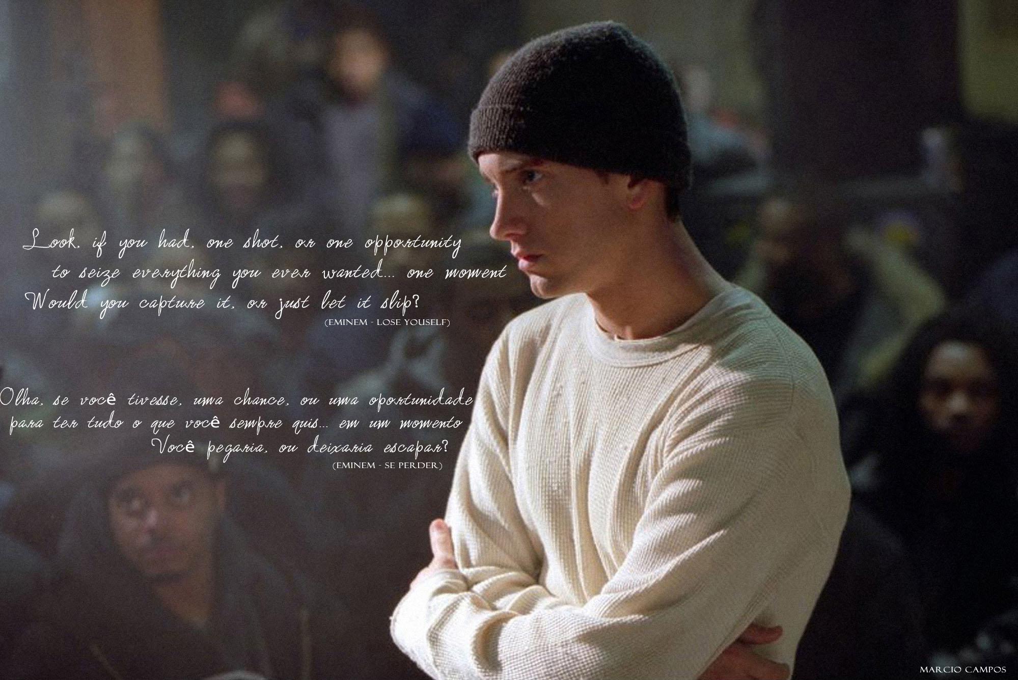 Eminem Lose Yourself En Pt By Marciomrb