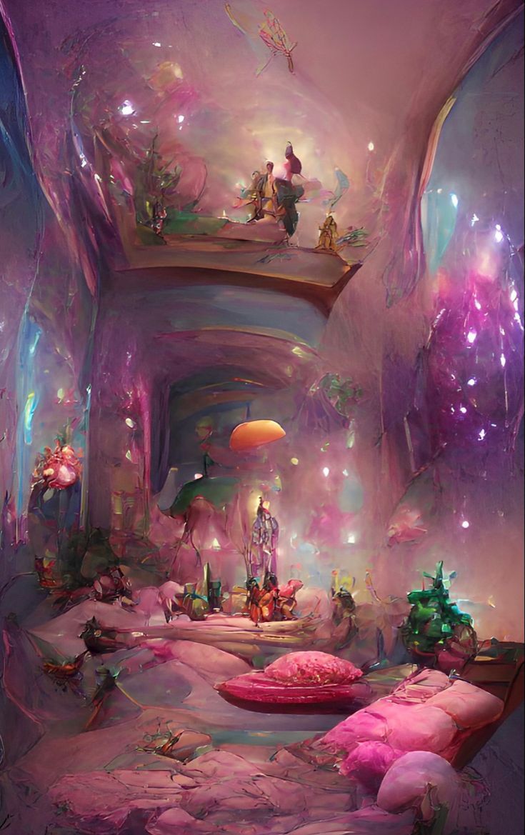Pixie Room Dreamy Art Fantasy Rooms Landscapes