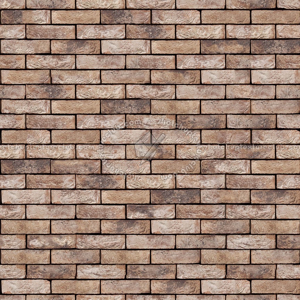 Rustic Facing Bricks Texture Seamless Wallpaper