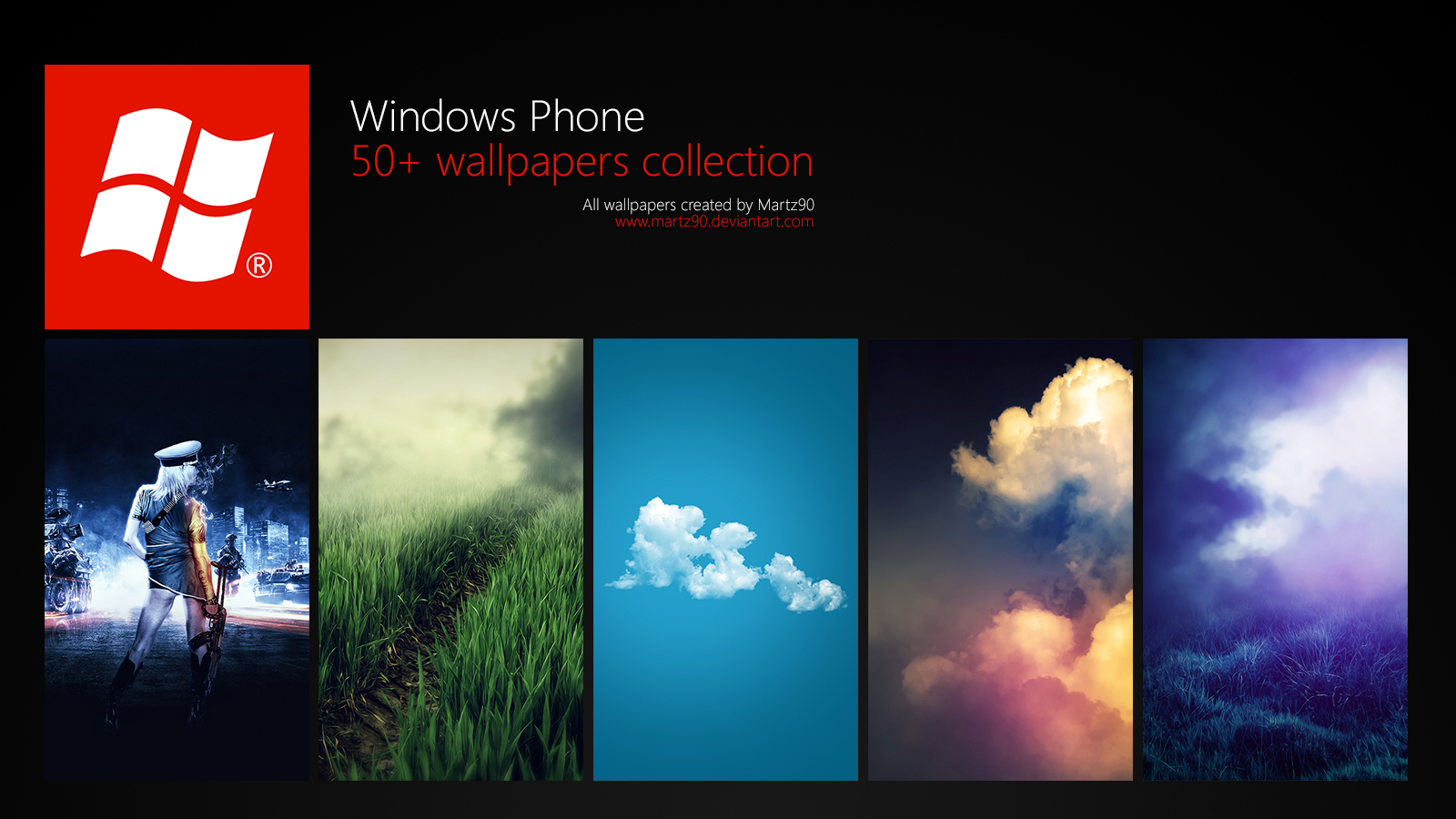 Windows Phone Wallpapers Collection by Martz90 1600x900