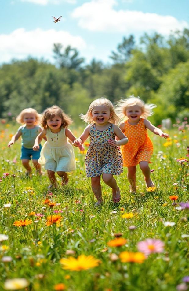 Barefoot Kids Wallpaper