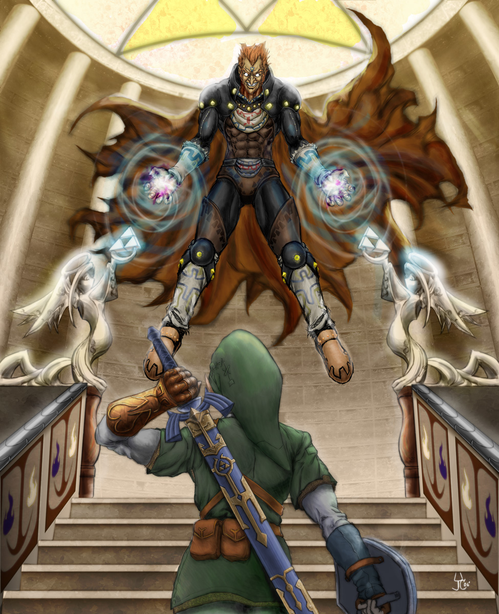 Link Vs Ganon Finished By Leftee007