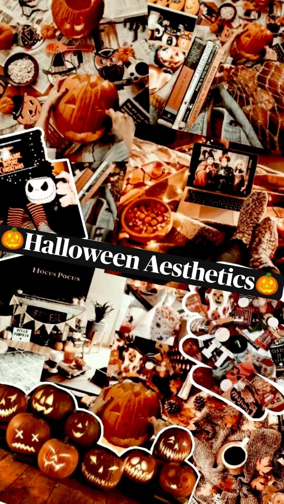 Fall Halloween Aesthetic Wallpaper