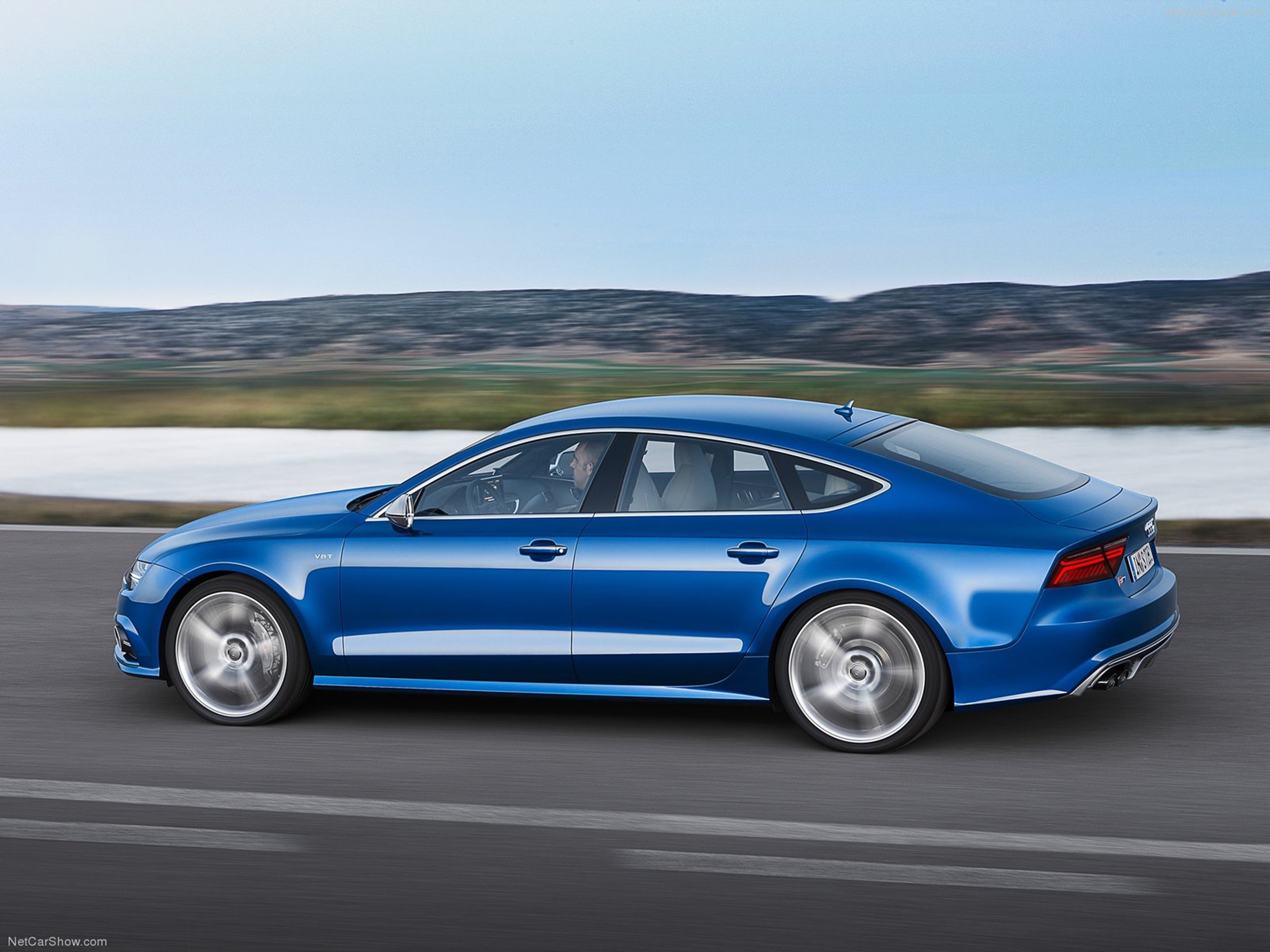 Audi S7 Sportback Car Germany Supercar Blue Wallpaper