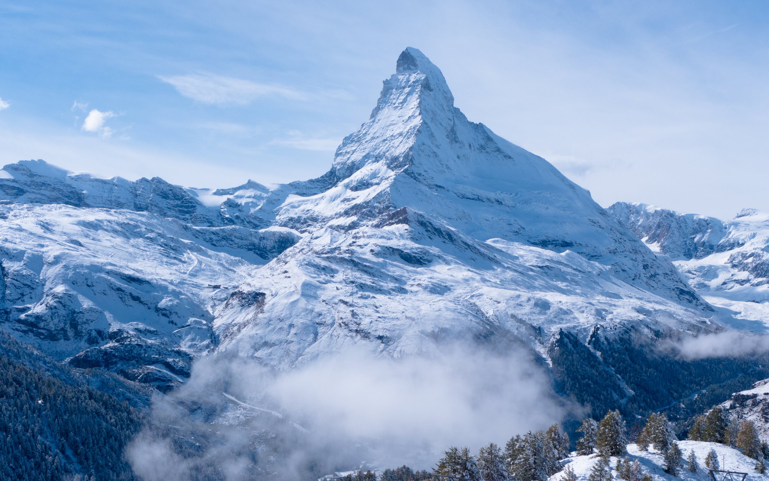 Swiss Alps Wallpaper 4K Mountains Summit Peaks 439