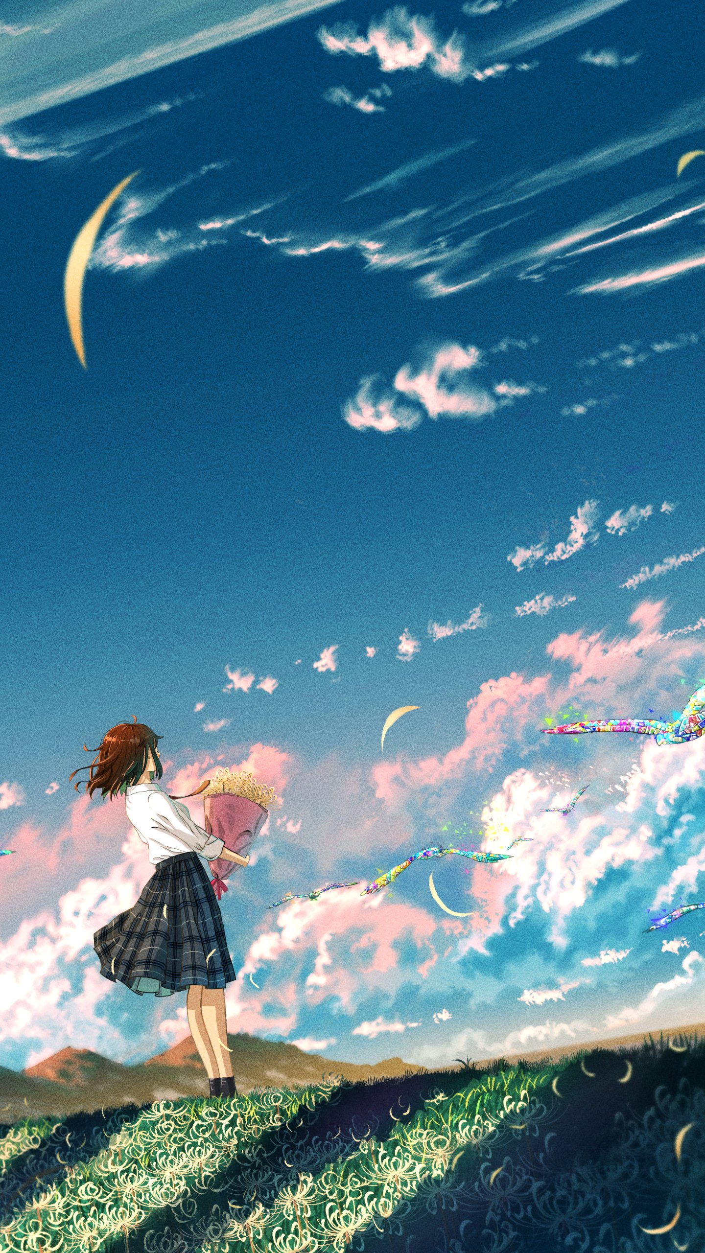 Anime Girl Phone Wallpaper