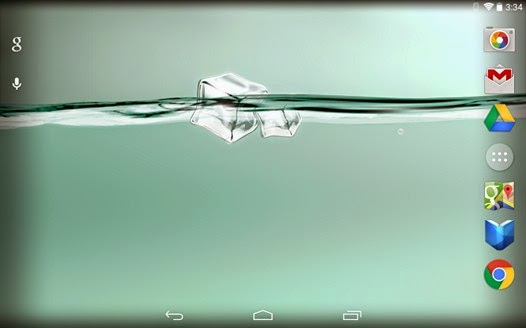 Live wallpaper for tablets Wallpapers Asus MyWater Live Optimized to