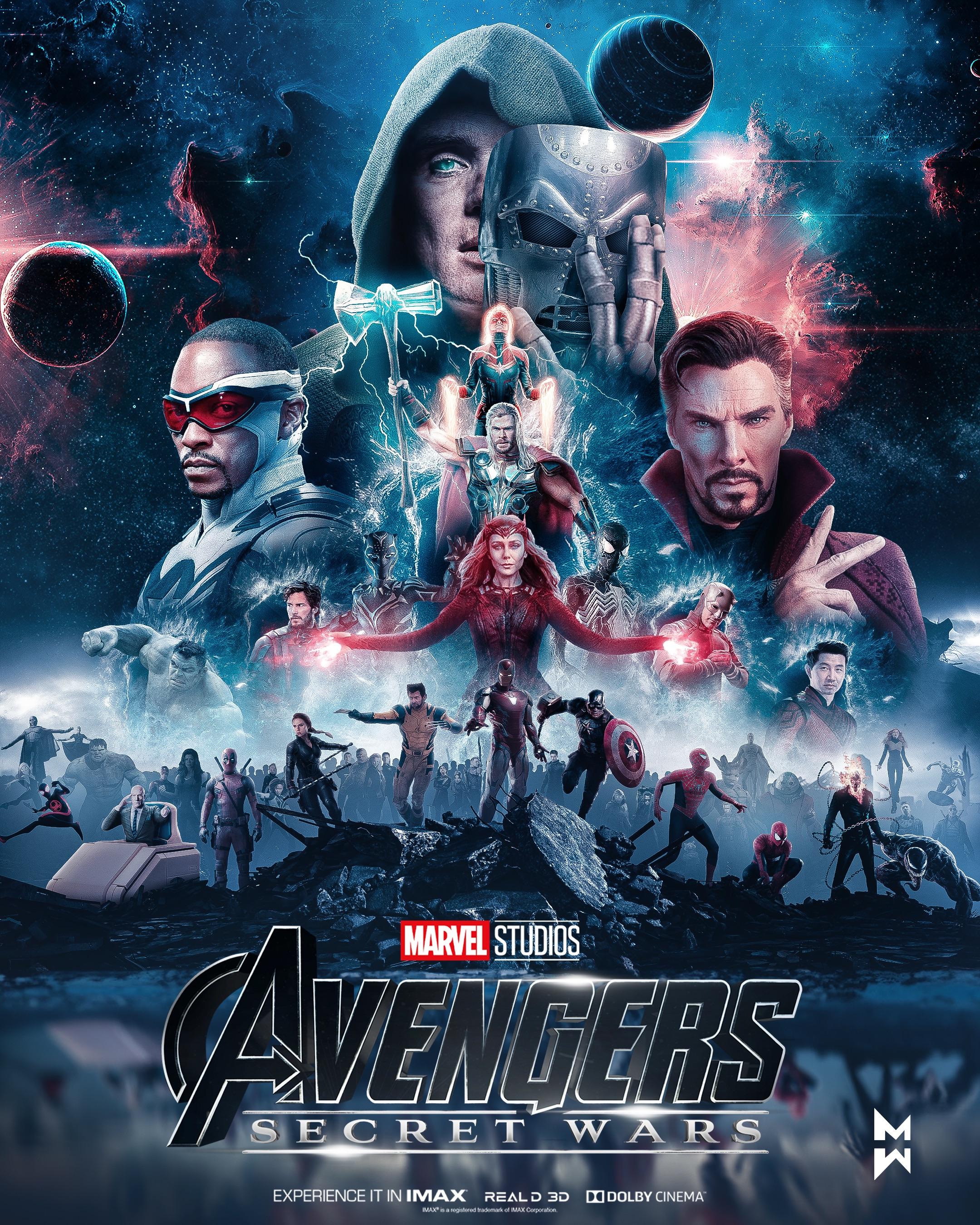 Here S A Avengers Secret Wars Poster I Made Wallpaper