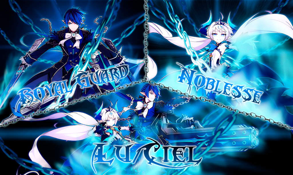 Luciel Royal Guard And Noblesse Elsword By Venthest