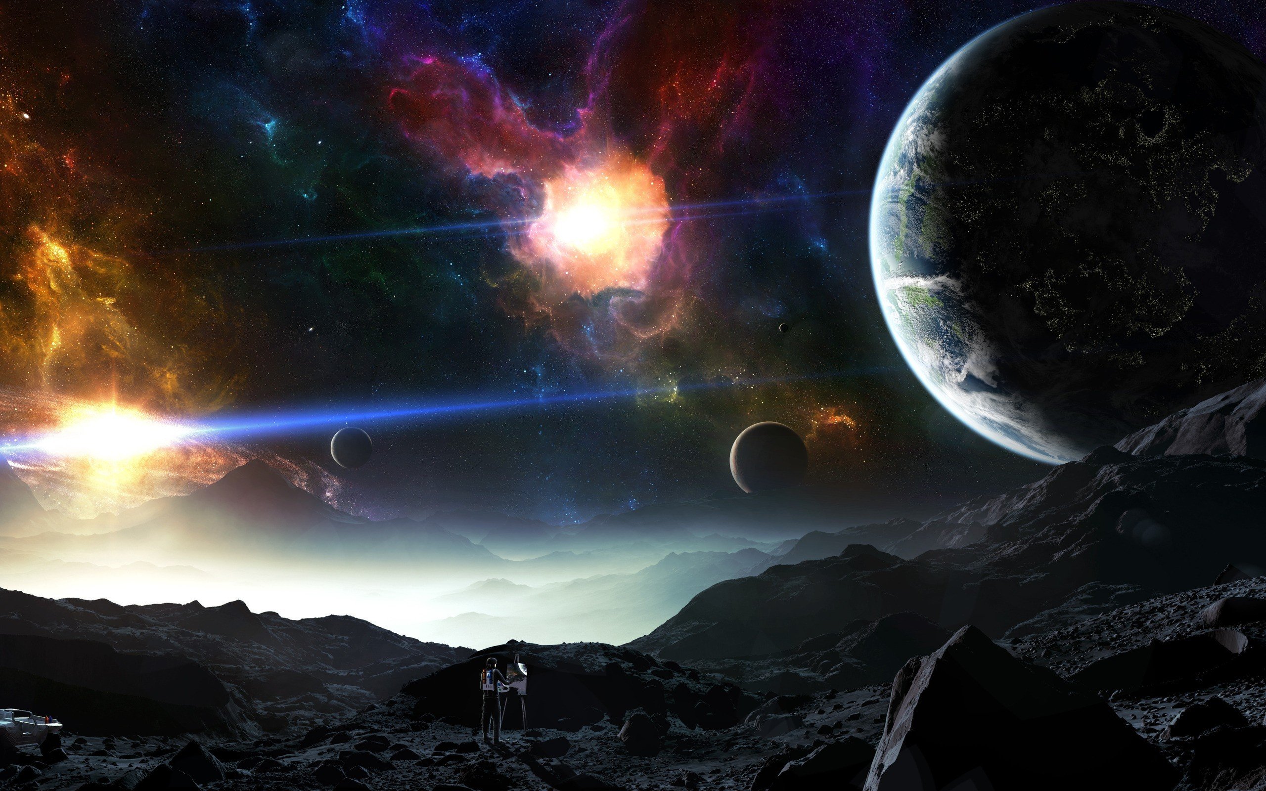 Outer Space Plas Tyler Young Wallpaper HD Desktop And