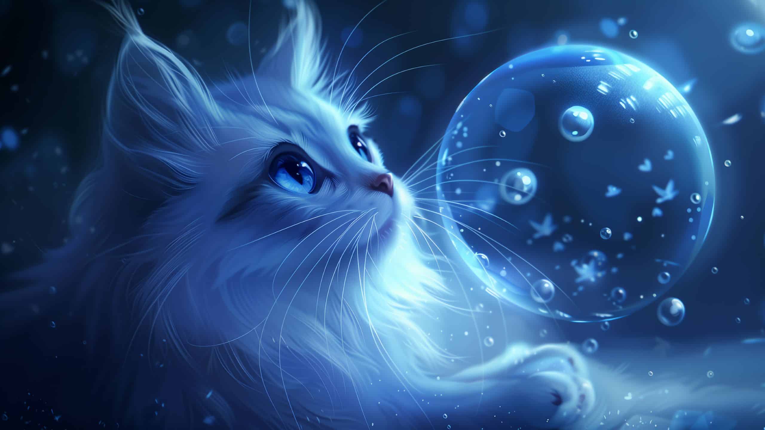 Cute Cat Picture Computer Wallpaper