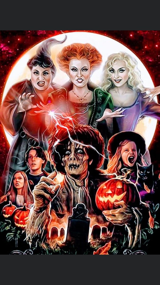 Hocus Pocus iPhone Wallpaper
