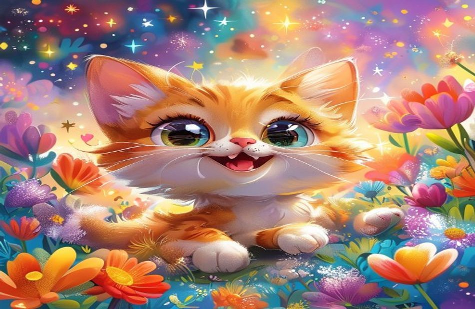 Cartoon Cat Wallpaper