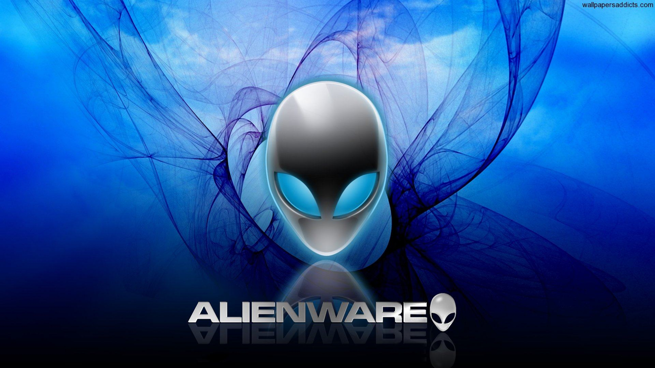 Alienware chrome wallpaper Wallpapers wallpapers backgrounds 2560x1440