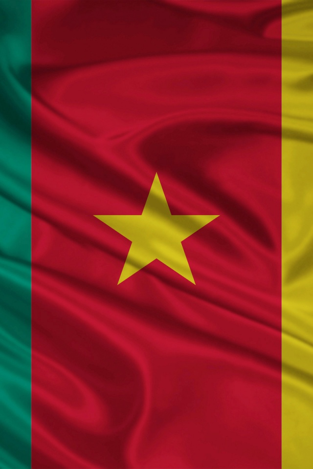 Cameroon Flag iPhone Wallpaper