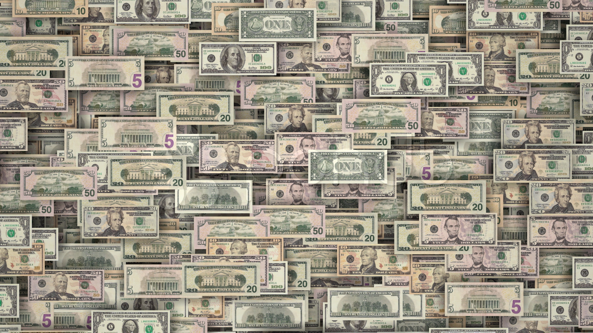 Stacks Of Money Wallpaper Full Frame Still