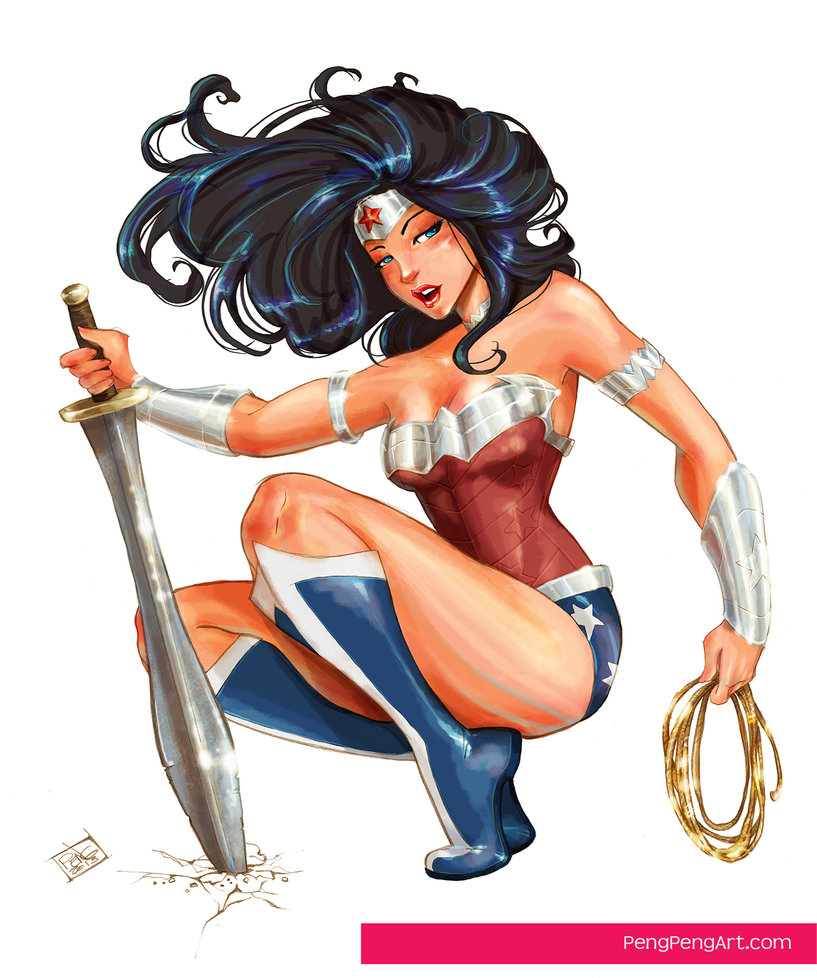 New Wonder Woman By Peng
