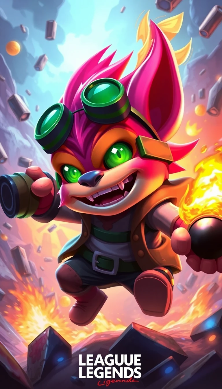 🔥 Free Download League Of Legends Ziggs Wallpaper by @stephaniep ...