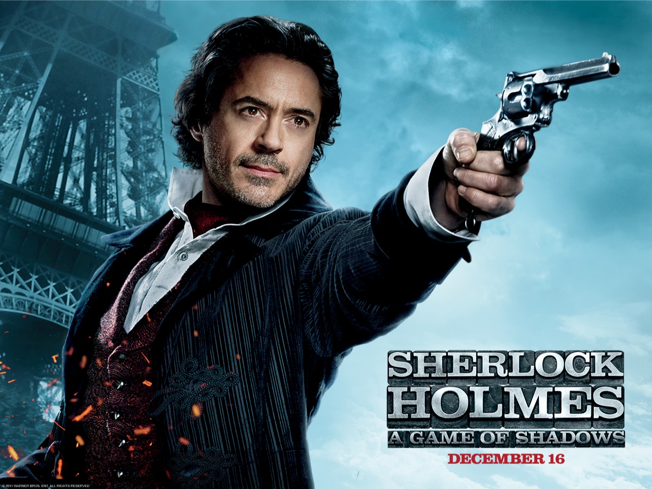 Robert Downey Jr In Sherlock Holmes Wallpaper HD