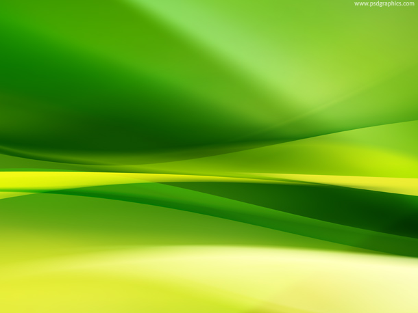 Abstract Natural Colors Background Green And Yellow Gradients With A