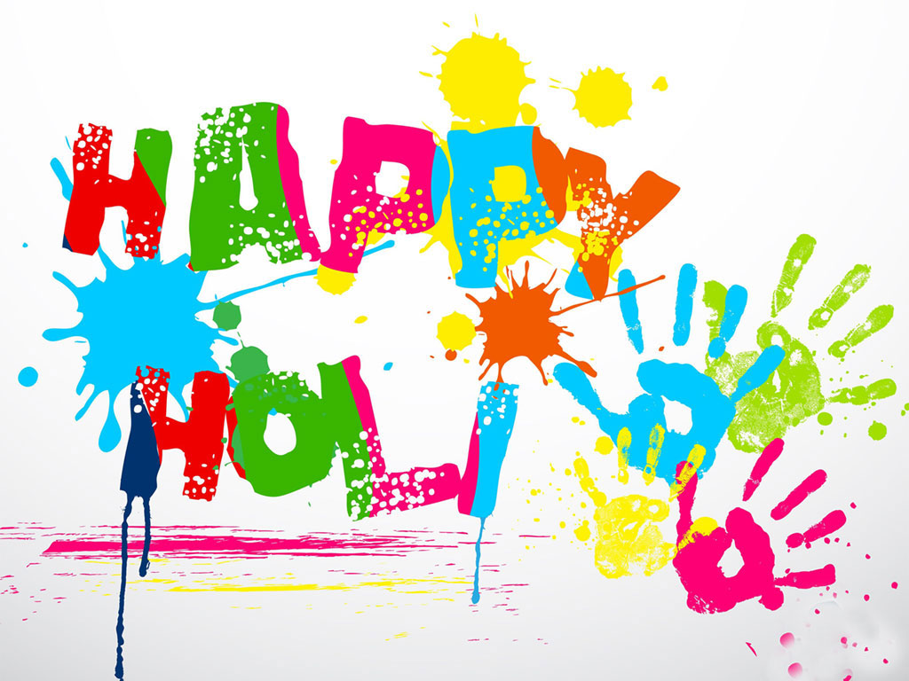 Happy Holi Wishes Sms Quotes Wallpaper