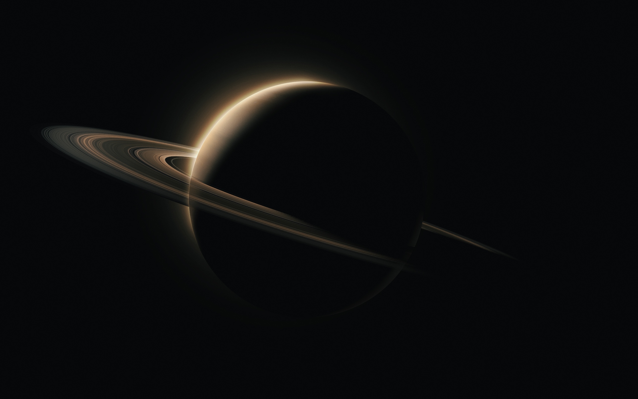 Wallpaper Of Pla Saturn Space Background HD Image