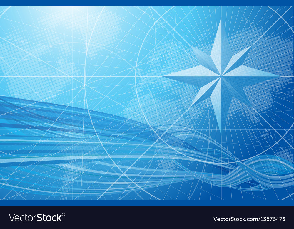 Blue Pass Background Royalty Vector Image