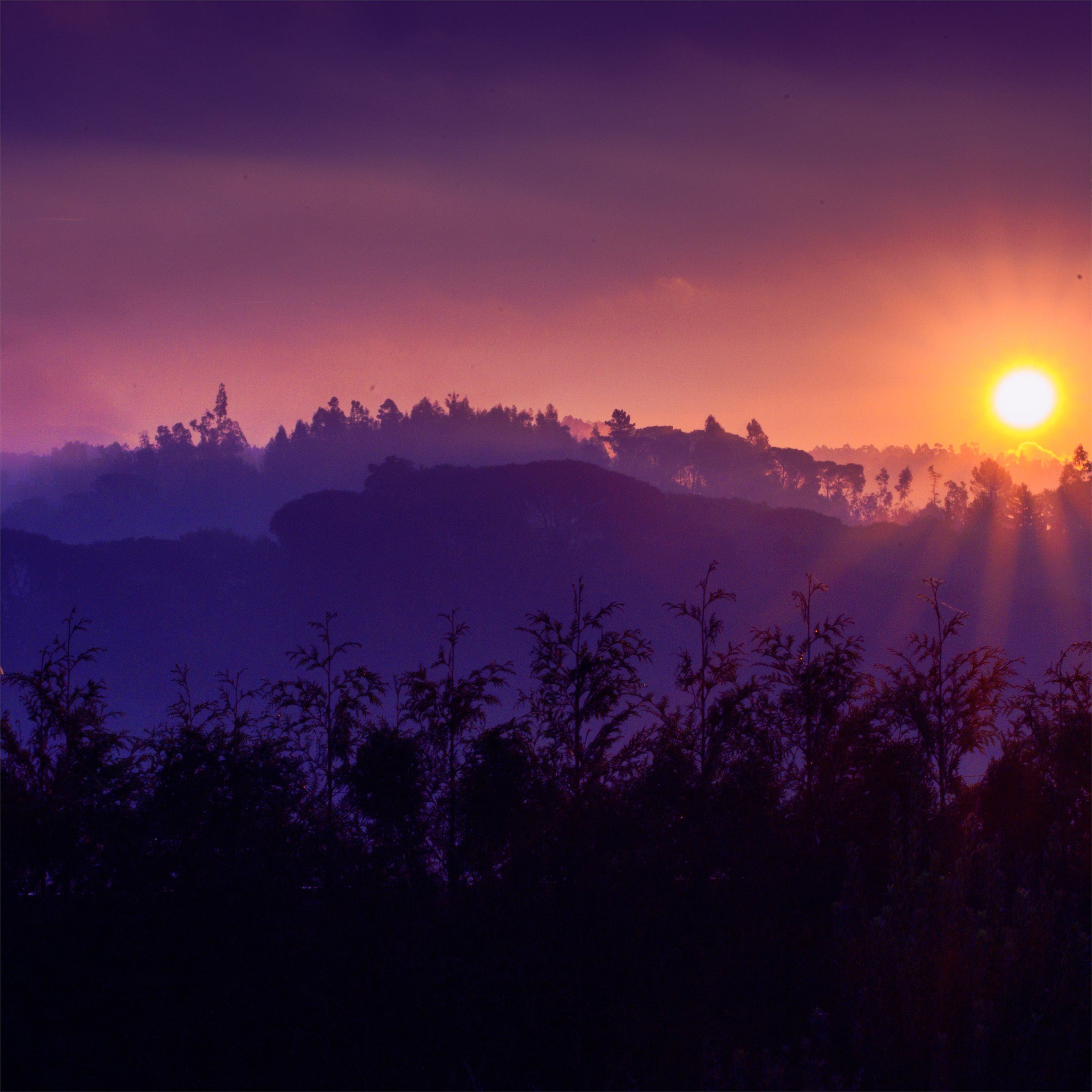 Beautiful Morning Landscape Sky Cloud 8k iPad Pro Wallpaper