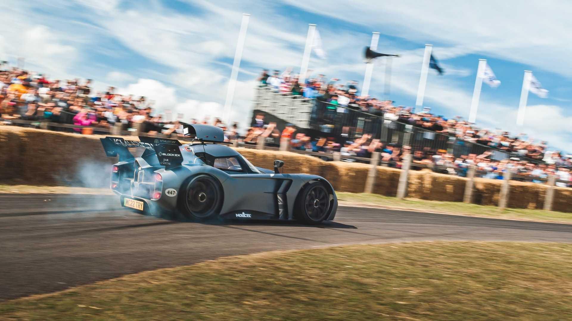 Mcmurtry Speirling Electric Fan Car Breaks All Records At Goodwood