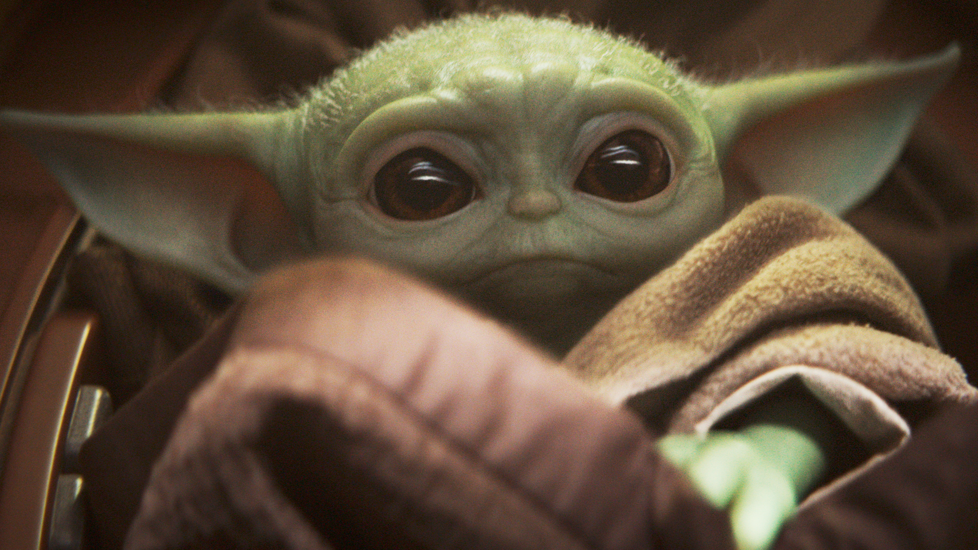 Baby Yoda The Mandalorian Wallpaper