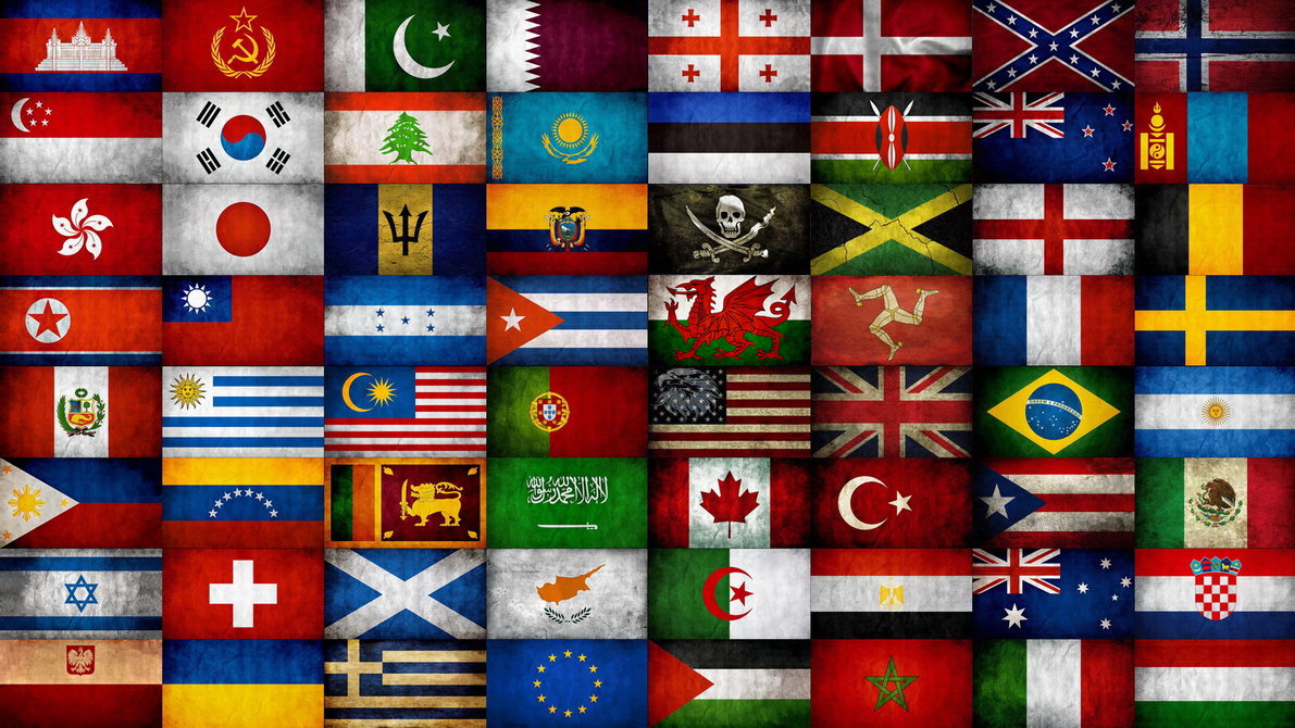 world flags by atillawolf on