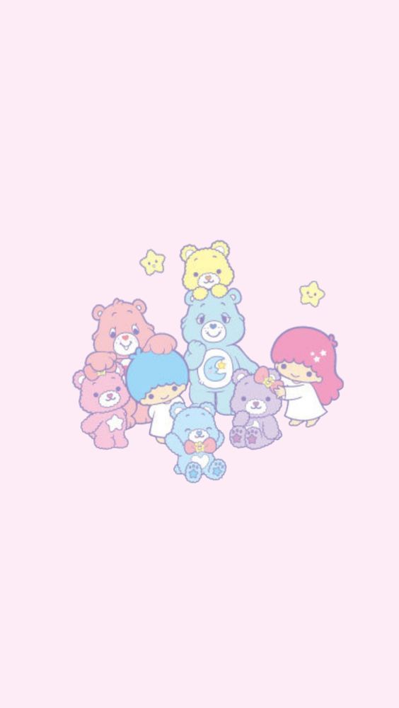 Little Twin Stars And Care Bears Uwu All Credits Go To Who